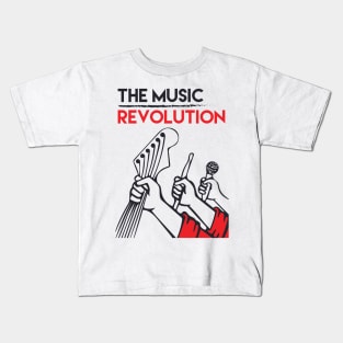 The Music Revolution Kids T-Shirt